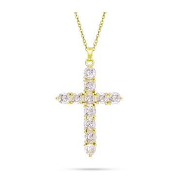 Σταυρός Λαιμού Χρυσός Faith