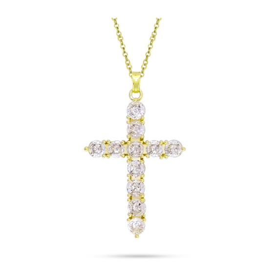 Σταυρός Λαιμού Χρυσός Faith