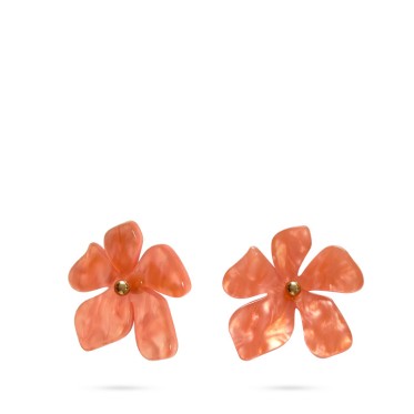 Σκουλαρίκια Καρφωτά Floresienta Orange